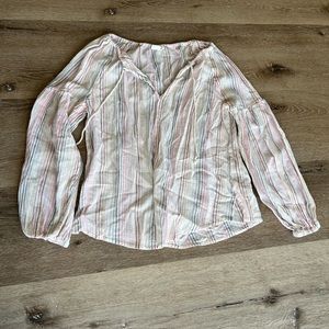Gap linen boho top